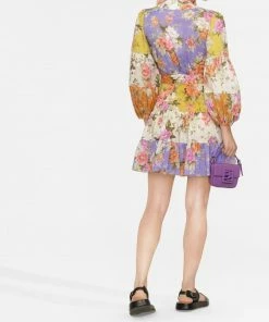 Zimmermann 'Pattie' Wrap Mini Dress