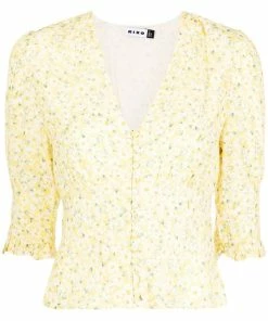 Rixo London 'Payton' Floral Blouse