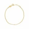 ANNI LU Accessories Pearl Toned 'Bead & Gem 22' Bracelet