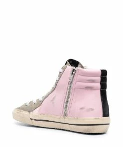 Golden Goose Shoes Pink 'Slide' High Top Trainers 8 Golden Goose Shoes Pink 'Slide' High Top Trainers