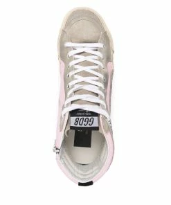 Golden Goose Shoes Pink 'Slide' High Top Trainers 9 Golden Goose Shoes Pink 'Slide' High Top Trainers