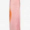 Rabens Saloner Pink 'Tamara' Eclipse Tie Dye Skirt Clothing