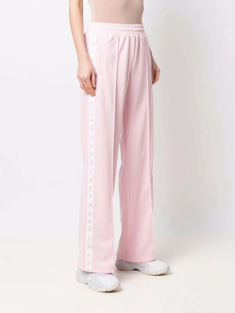 Golden Goose Pink ‘Dorotea’ Star Tape Trousers 20 Golden Goose Pink ‘Dorotea’ Star Tape Trousers