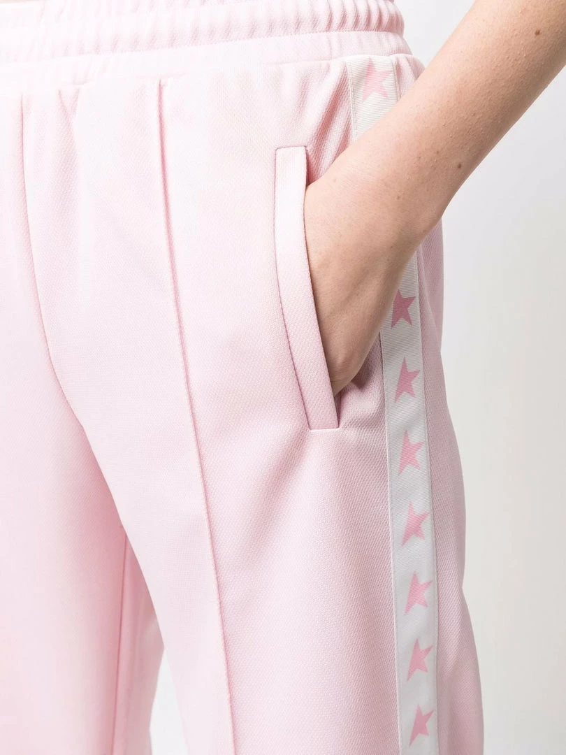 Golden Goose Pink ‘Dorotea’ Star Tape Trousers 22 Golden Goose Pink ‘Dorotea’ Star Tape Trousers