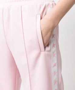 Golden Goose Pink ‘Dorotea’ Star Tape Trousers 36 Golden Goose Pink ‘Dorotea’ Star Tape Trousers