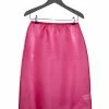 DRIES VAN NOTEN Pink ‘Sola’ Sheer Midi Skirt