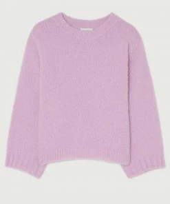 American Vintage Lilac ‘Pinobery’ Fitted Jumper Clothing
