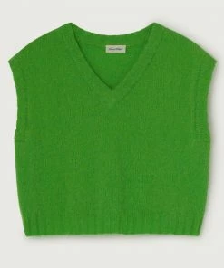 American Vintage Clothing Green ‘Pinobery’ Knit Vest