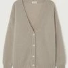 American Vintage Taupe ‘Pinobery’ Mohair Cardigan Clothing