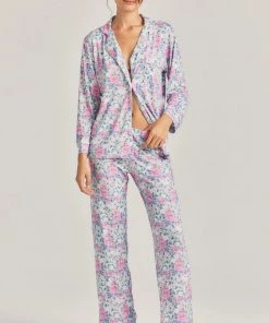 Stripe And Stare Clothing ‘Primrose Pinkberry Pyjama Set’