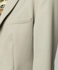 Anine Bing Green ‘Quinn’ Wool Blazer