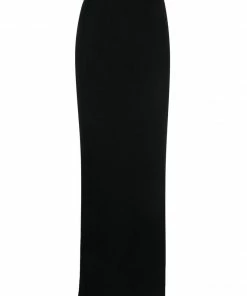Self Portrait New In 'Ribbed Knit Maxi Skirt'