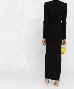 Self Portrait New In 'Ribbed Knit Maxi Skirt'