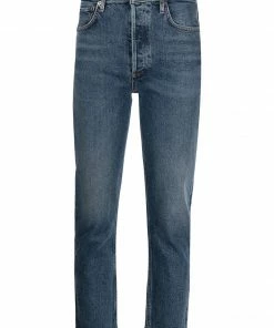 Agolde ‘Riley Crop High Rise Jeans’ Clothing