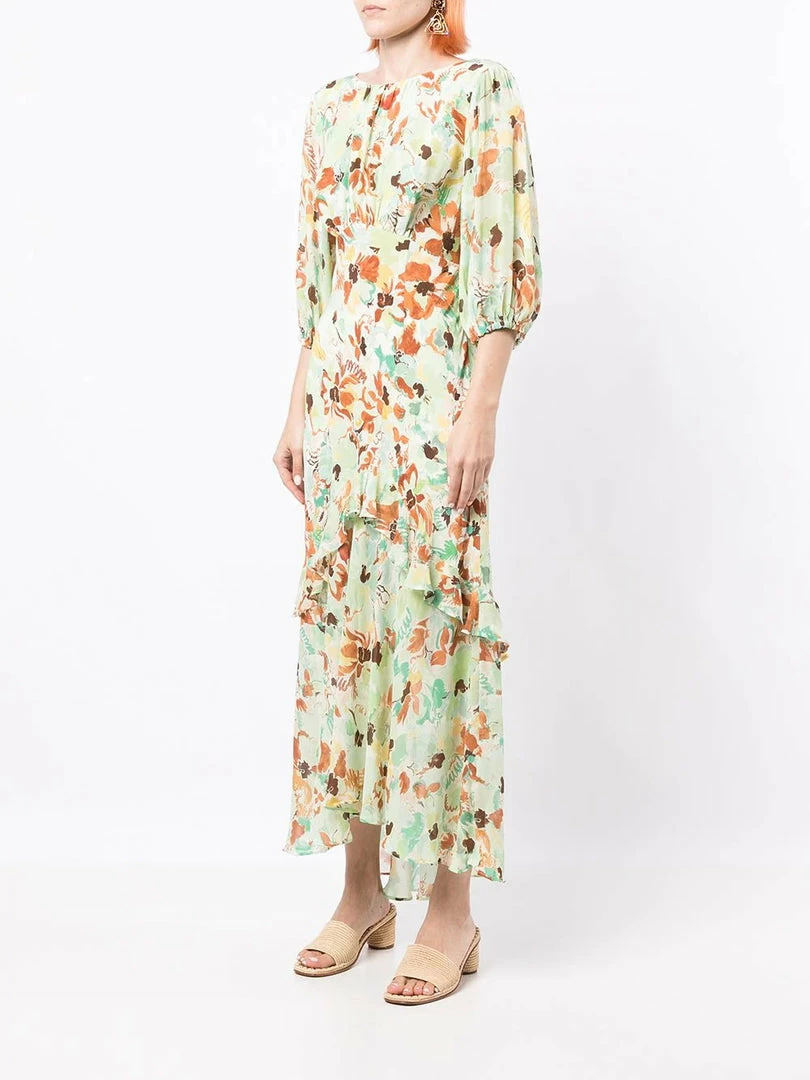 Rixo London 'Cheryl' Camo Floral Midi Dress 5 Rixo London 'Cheryl' Camo Floral Midi Dress