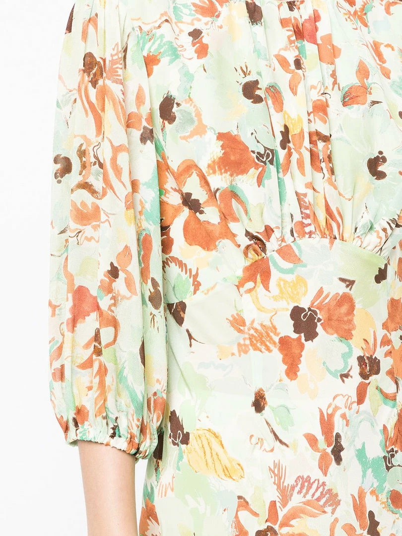 Rixo London 'Cheryl' Camo Floral Midi Dress 7 Rixo London 'Cheryl' Camo Floral Midi Dress