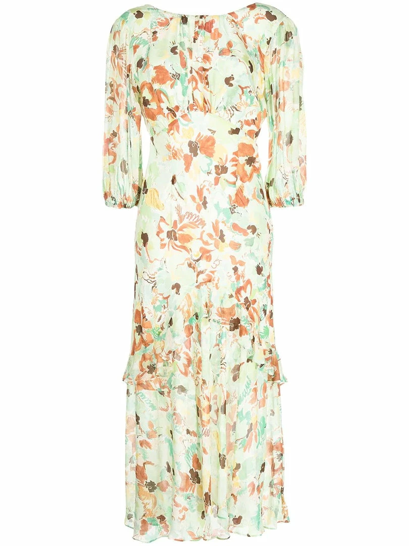 Rixo London 'Cheryl' Camo Floral Midi Dress 3 Rixo London 'Cheryl' Camo Floral Midi Dress