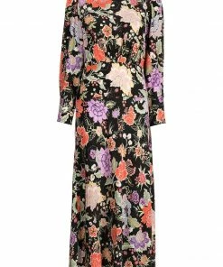 Rixo London 'Greta' Peony Midi Dress