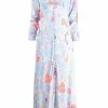 Rixo London 'Katie' Peony Floral Midi Dress
