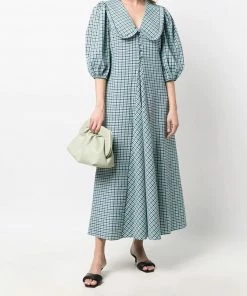 Rixo London 'Liudmyla' Gingham Midi Dress