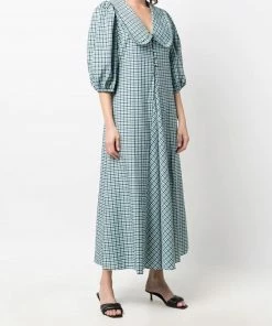 Rixo London 'Liudmyla' Gingham Midi Dress