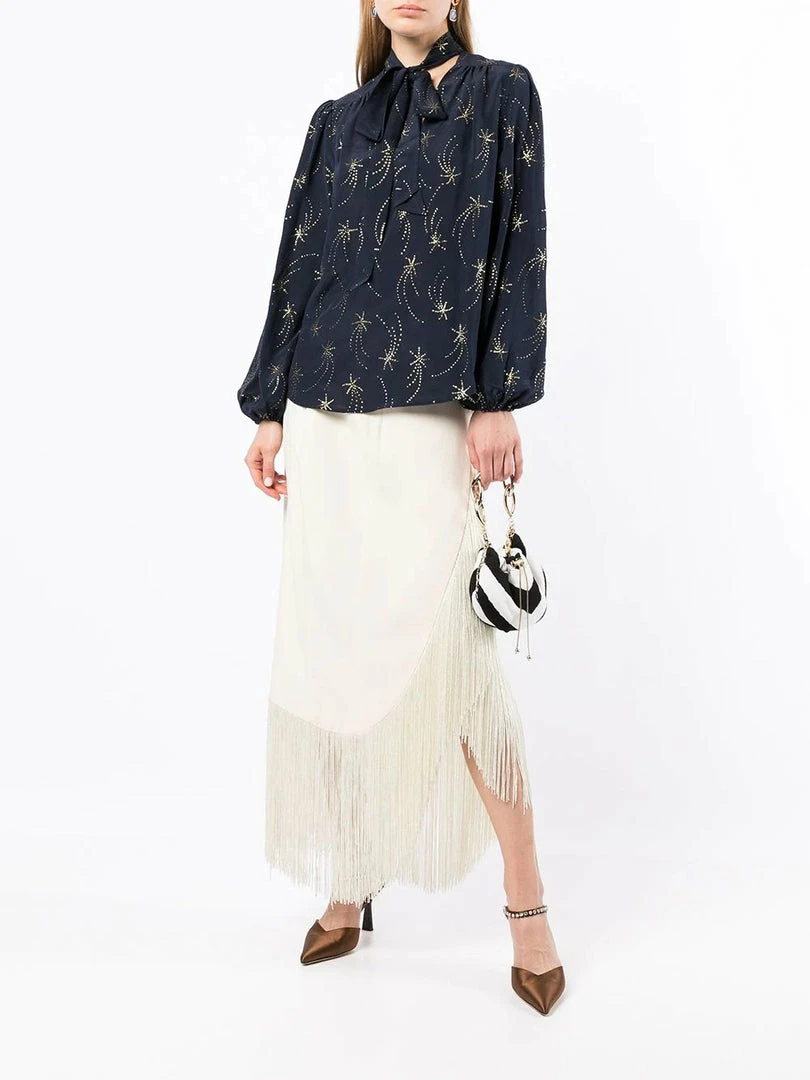 Rixo London ‘Moss’ Glitter Star Blouse 4 Rixo London ‘Moss’ Glitter Star Blouse