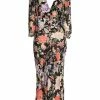 Rixo London 'Rose' Open Back Floral Midi Dress