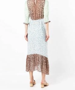 Rixo London 'Saffron' Floral Leopard Midi Dress 20 Rixo London 'Saffron' Floral Leopard Midi Dress