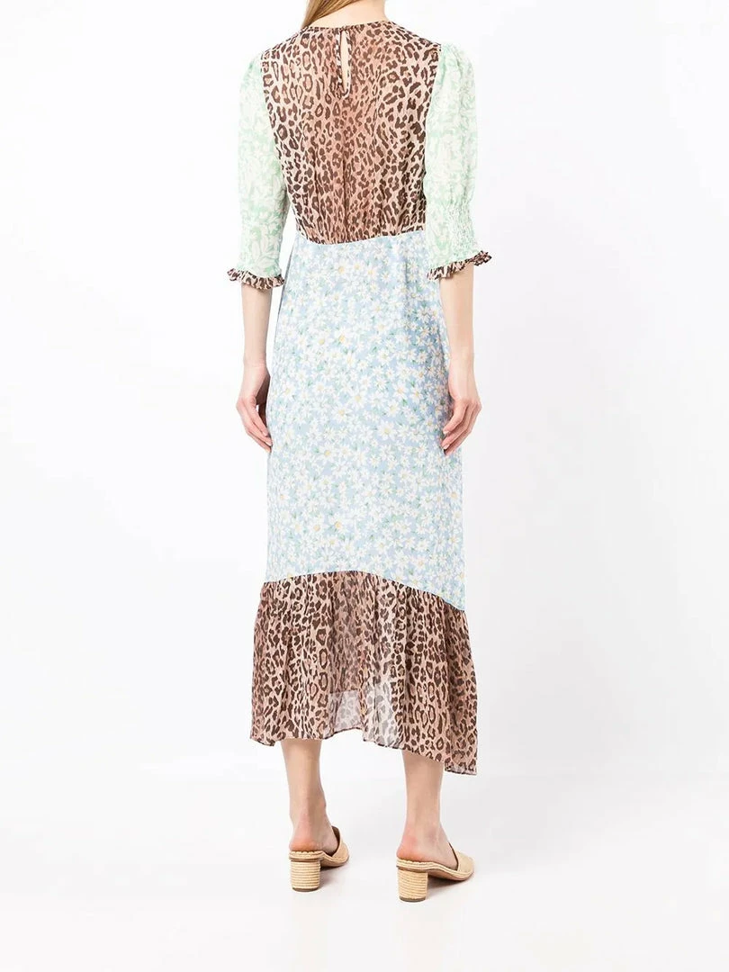 Rixo London 'Saffron' Floral Leopard Midi Dress 11 Rixo London 'Saffron' Floral Leopard Midi Dress