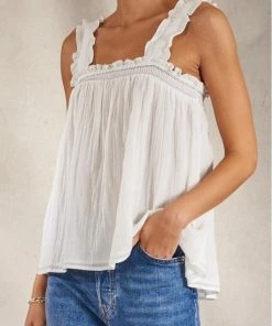 M.A.B.E 'Romy Frill' Top