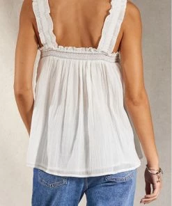 M.A.B.E 'Romy Frill' Top