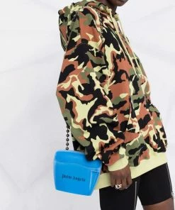 ROTATE Oversized 'Violana' Camo Logo Hoodie