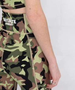 ROTATE Clothing 'Ronda' Camo Leggings