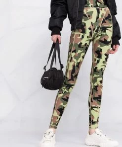 ROTATE Clothing 'Ronda' Camo Leggings