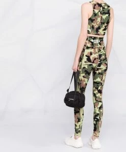 ROTATE Clothing 'Ronda' Camo Leggings