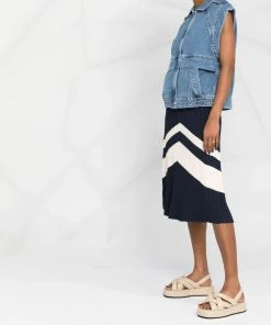 Ba&sh Clothing 'Ruben' Denim Sleeveless Jacket 11 Ba&sh Clothing 'Ruben' Denim Sleeveless Jacket