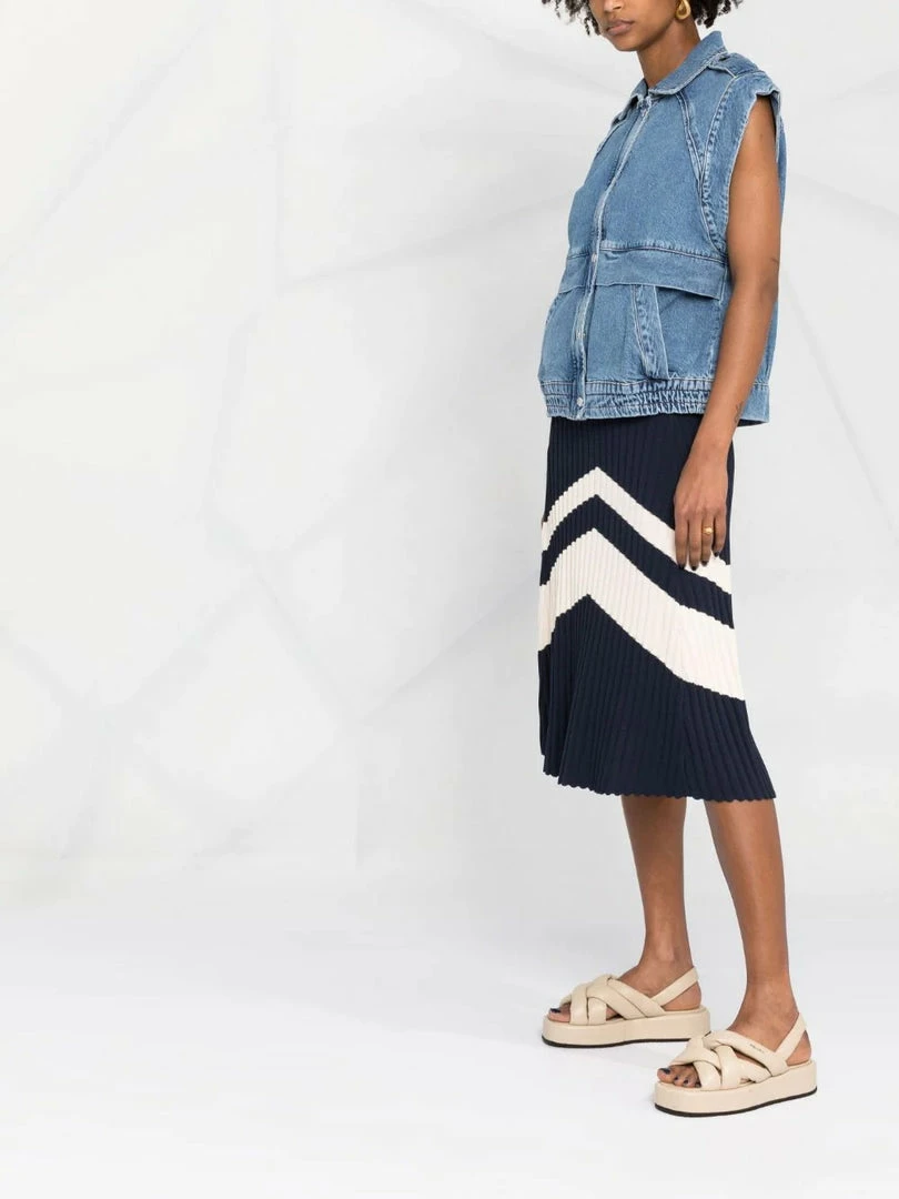 Ba&sh Clothing 'Ruben' Denim Sleeveless Jacket 6 Ba&sh Clothing 'Ruben' Denim Sleeveless Jacket