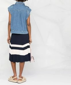 Ba&sh Clothing 'Ruben' Denim Sleeveless Jacket 13 Ba&sh Clothing 'Ruben' Denim Sleeveless Jacket