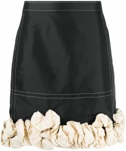Ganni 'Ruffled Trim Skirt'