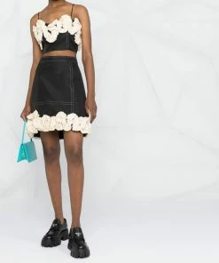 Ganni 'Ruffled Trim Skirt'