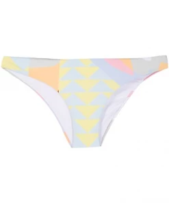 Self Portrait Beachwear 'Abstract Geometric Bikini Bottoms'