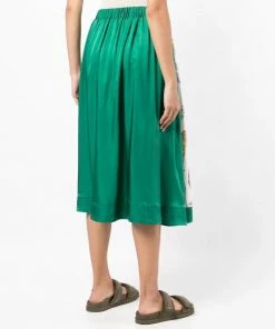 Baum Und Pferdgarten 'Sady' Watercolour Print Midi Skirt