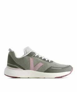 Impala X Veja Sage Green 'Engineered Mesh Runner Trainers' Shoes