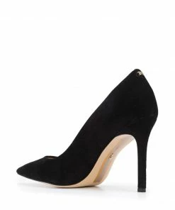 Sam Edelman Black 'Hazel' Suede Court Heels
