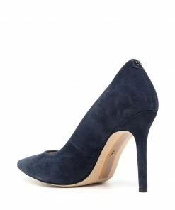 Sam Edelman Shoes Navy 'Hazel' Suede Court Heels