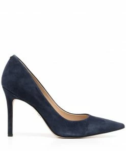 Sam Edelman Shoes Navy 'Hazel' Suede Court Heels