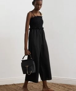 Sancia Black ‘Aerin’ Jumpsuit Clothing