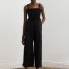 Sancia Black ‘Aerin’ Jumpsuit Clothing