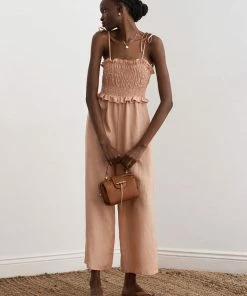 Sancia Dusty Pink ‘Aerin’ Jumpsuit Clothing