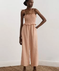 Sancia Dusty Pink ‘Aerin’ Jumpsuit Clothing